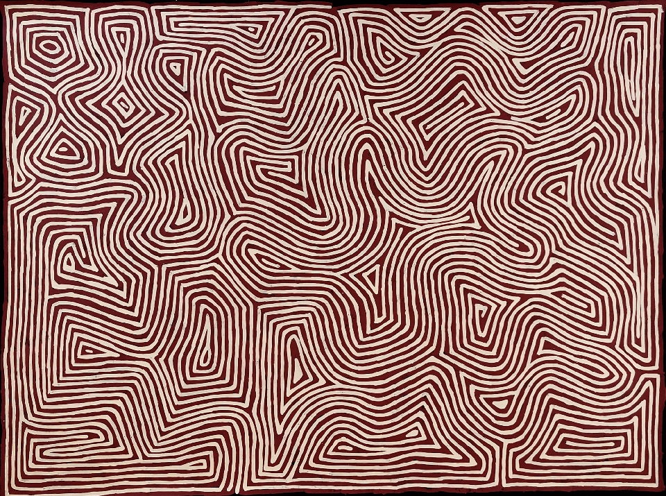 Tingari - Collaborative - GHTFD23/0221 by George Ward Tjungurrayi