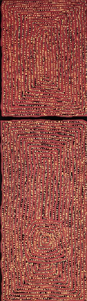 Soakage Water of Kirrimalunya - GWTBT9069 by George Ward Tjungurrayi