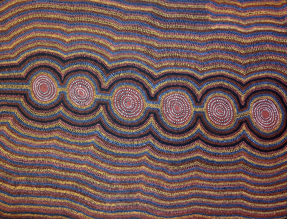 Tingari - GYTG861256 by George Yapa Tjangala