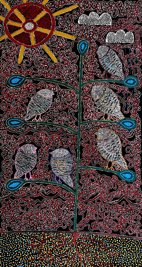 Ngalyipi Jukurrpa (Snake Vine Dreaming) - GGRWU5921/21