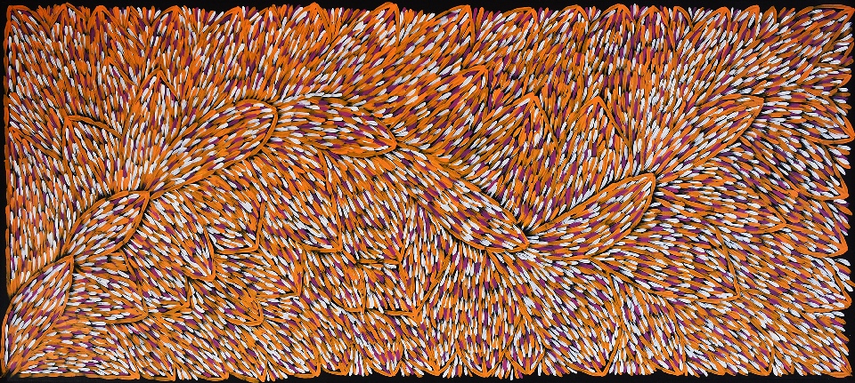 Bush Medicine Leaves - GPEGC1016 by Gloria Petyarre
