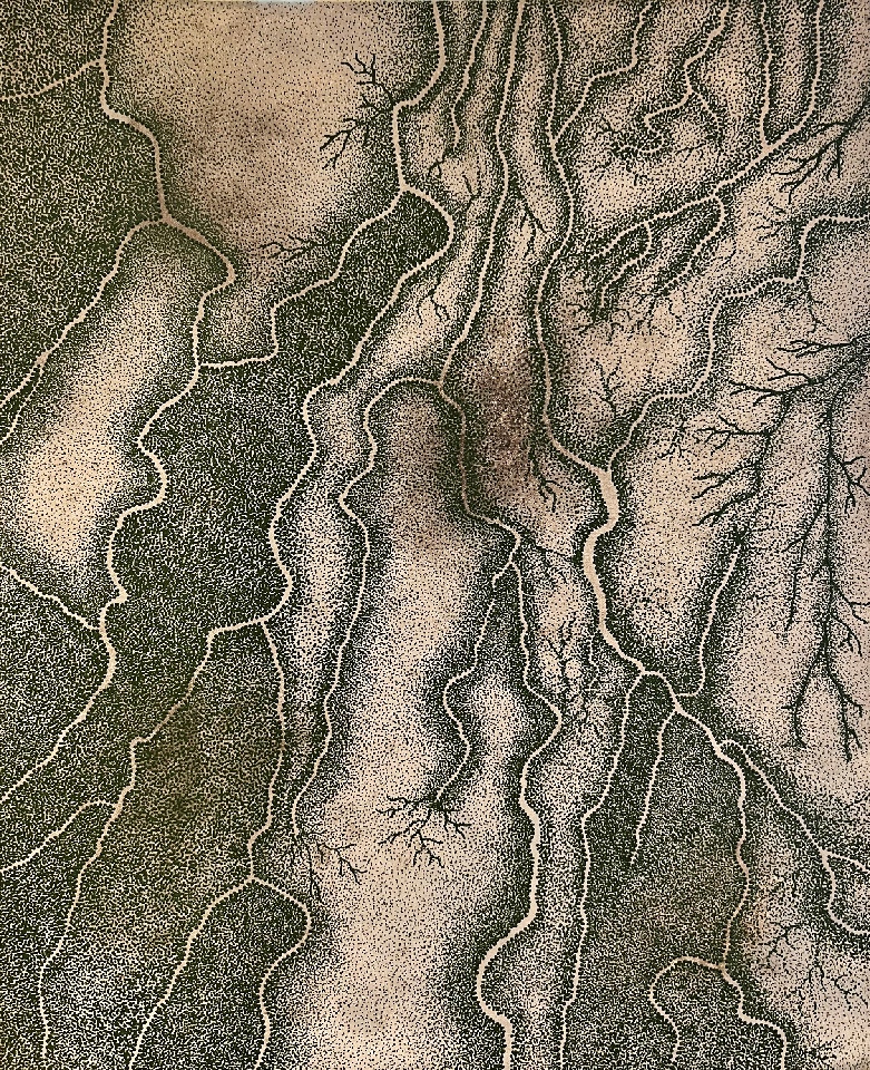 Bila Bangil (River Veins) - HLAHL0004 by Hannah Lange