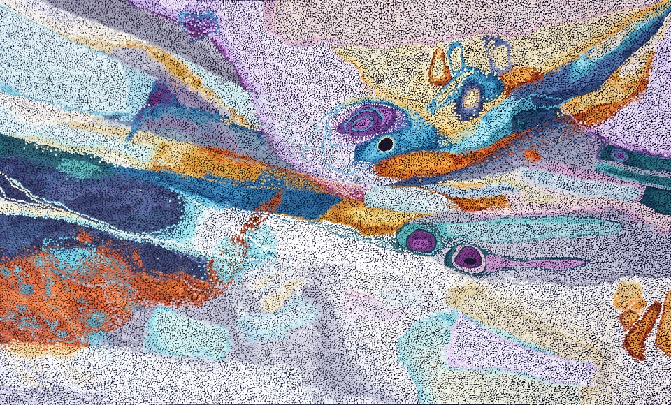 Nauiyu Soakages - HMCBB0001 by Helen McCarthy Tyalmuty