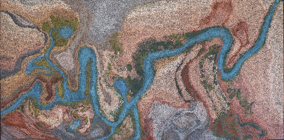 Nauiyu Nambiya River - HMCG0325 by Helen McCarthy Tyalmuty