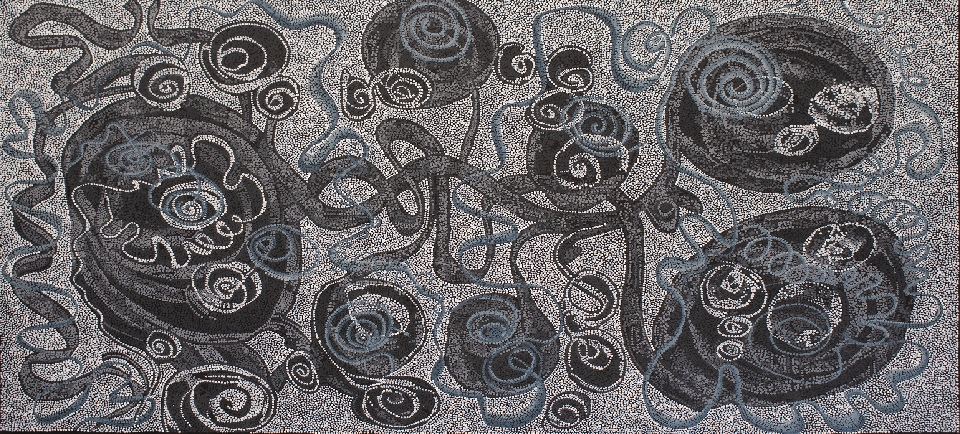 Full Moon, High Tides - HMCG0337 by Helen McCarthy Tyalmuty