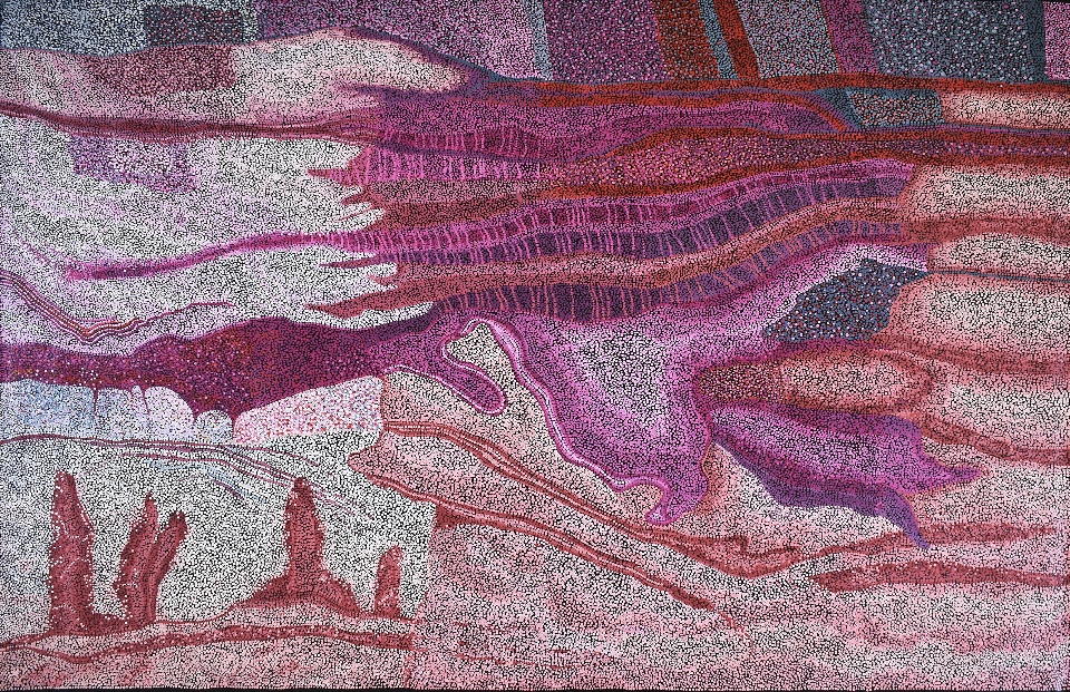 Ant Hills by Pink Lotus - HMCG0374 by Helen McCarthy Tyalmuty