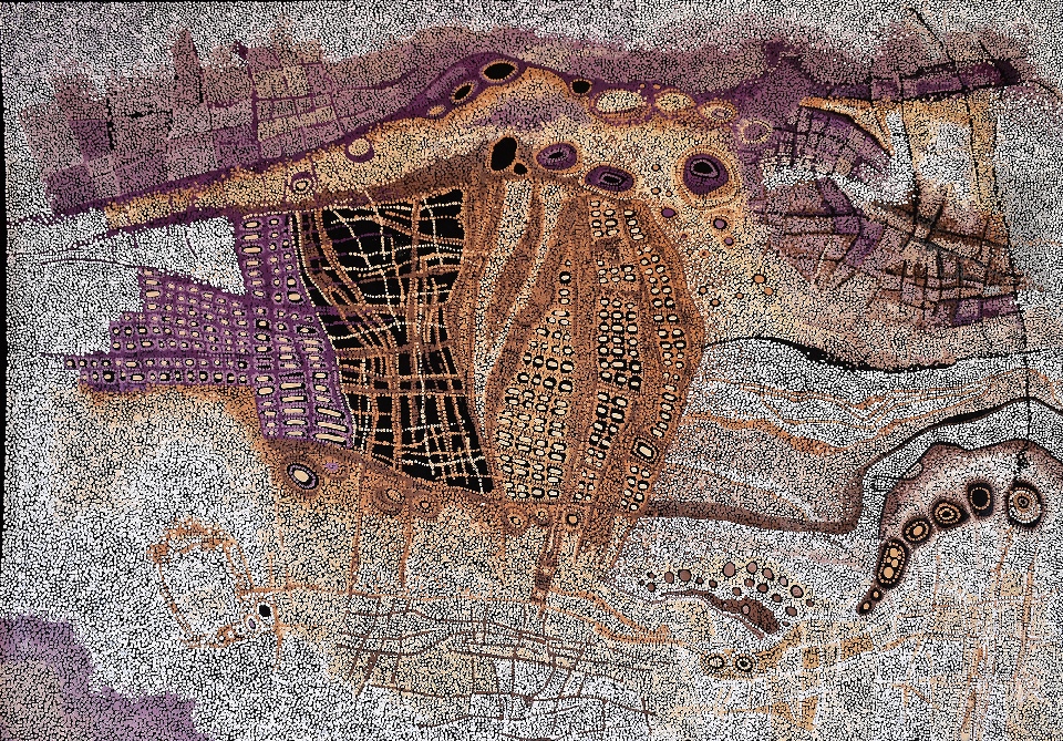 Bush Honey - HMCG0377 by Helen McCarthy Tyalmuty