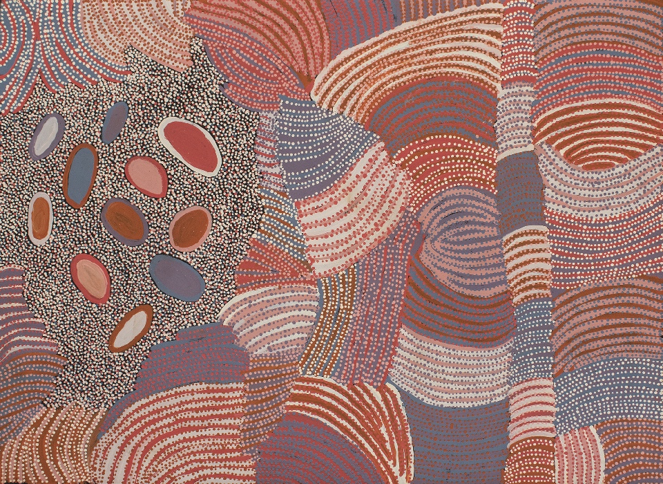 Lupul Jukurrpa - HRNWU124/25ny by Helen Nungarrayi Reed
