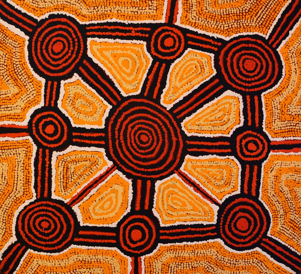 Nginkulwalunya - HT1210007 by Hilary Tjapaltjarri