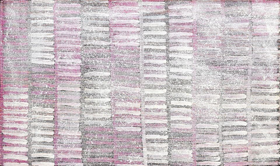 Bush Yam - JSNDD30425 by Janelle Stockman Napaltjarri