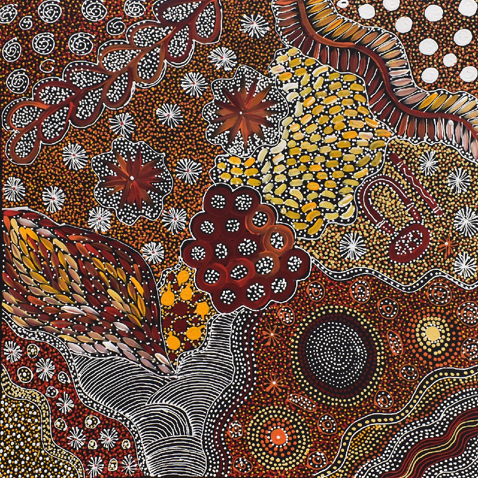 My Country - JGKG130/1124 by Janet Golder Kngwarreye