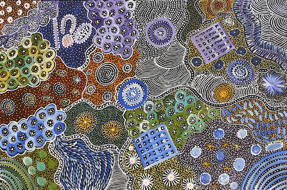 My Country - JGKG142/1124 by Janet Golder Kngwarreye