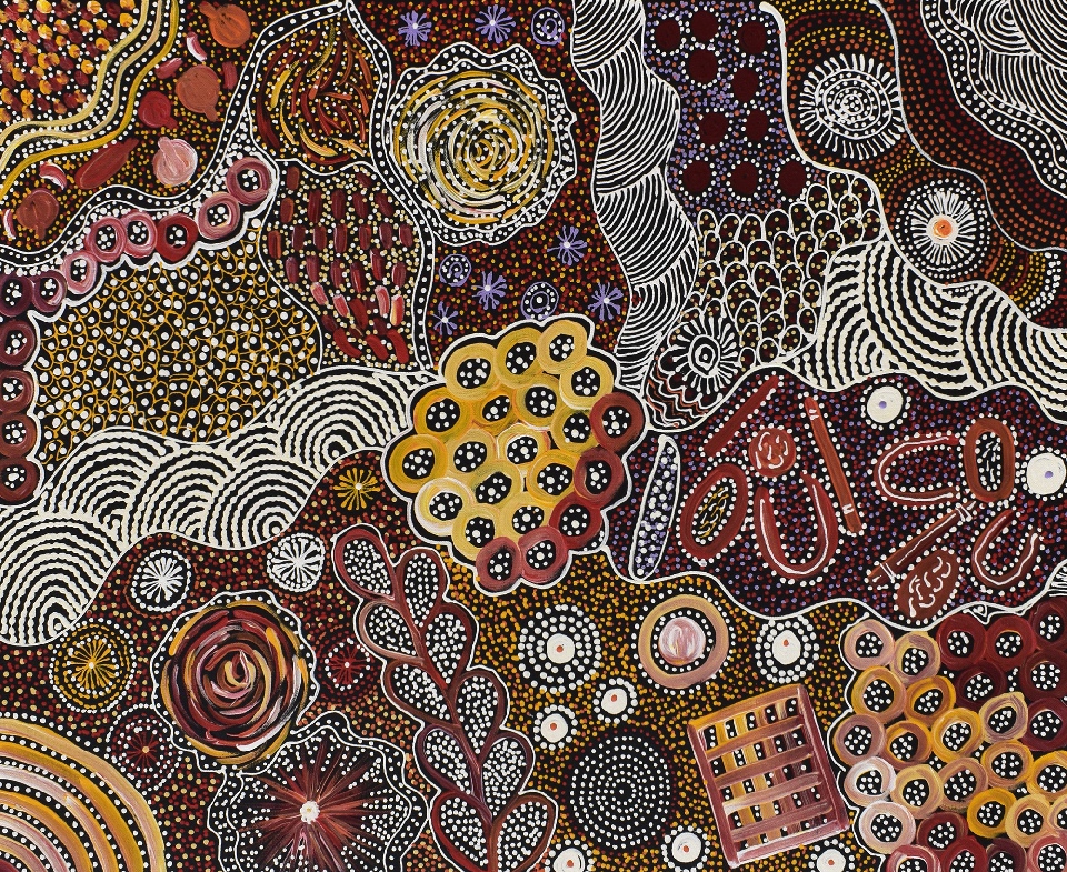 My Country - JGKG150/0125 by Janet Golder Kngwarreye