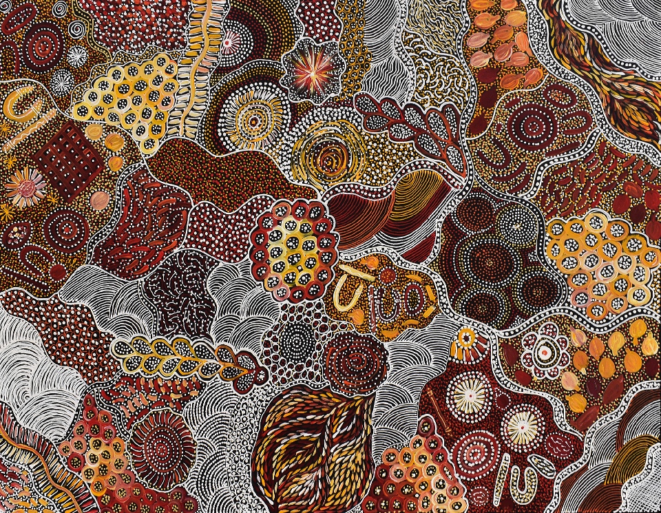 My Country - JGKG151/0125 by Janet Golder Kngwarreye