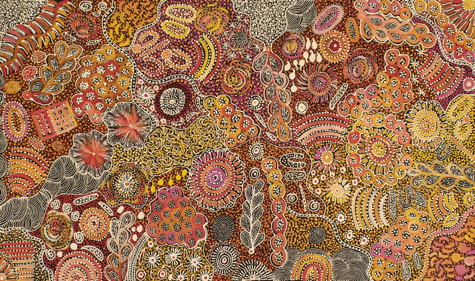 My Country - JGKAR2305 by Janet Golder Kngwarreye