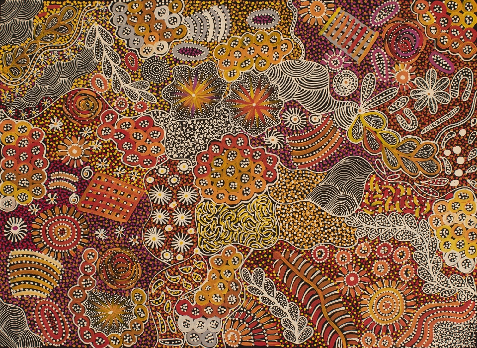 My Country - JGKAR2306 by Janet Golder Kngwarreye