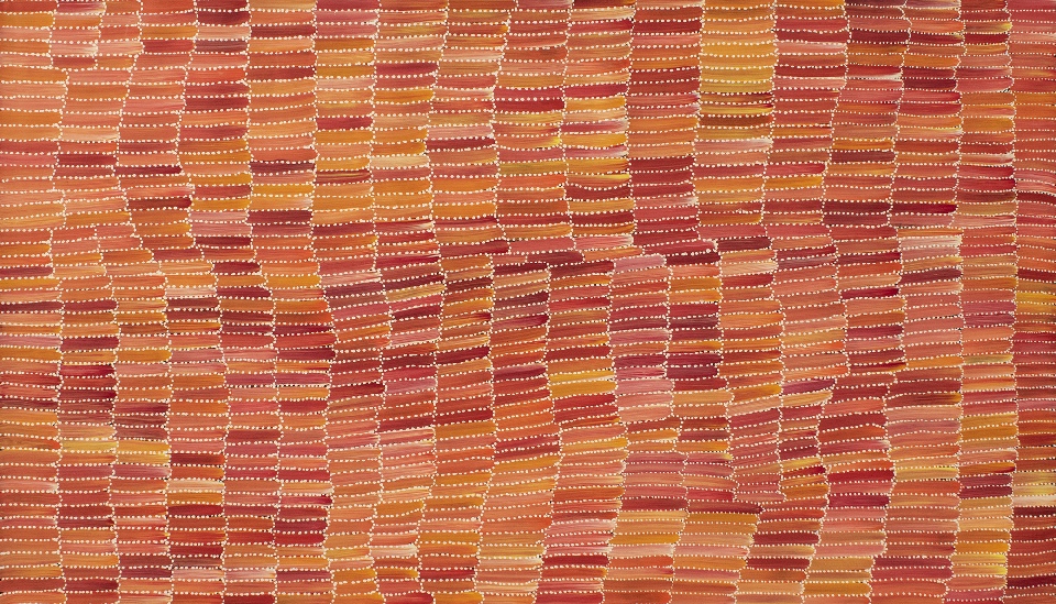Bush Yam - JMPAR2437 by Jeannie Mills Pwerle