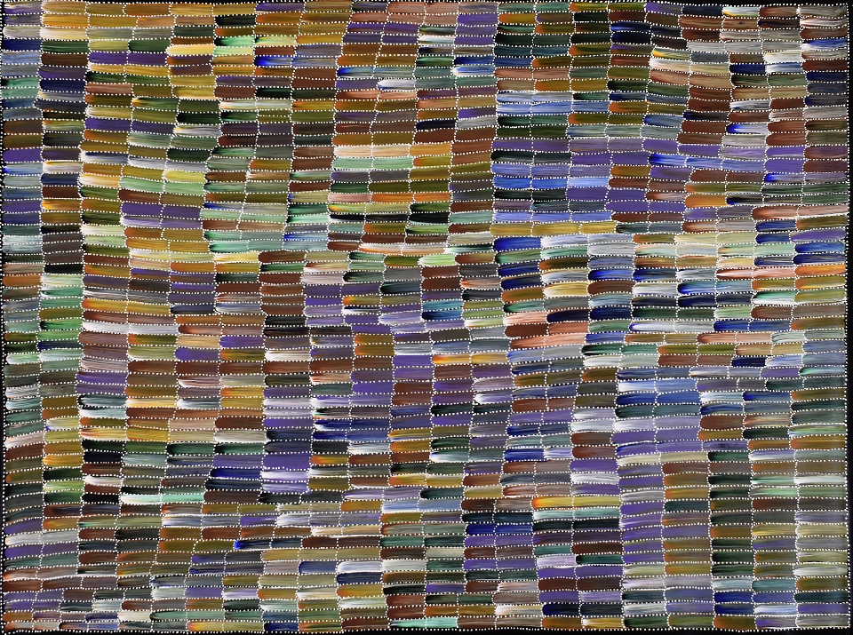 Bush Yam - JMPG0254 by Jeannie Mills Pwerle