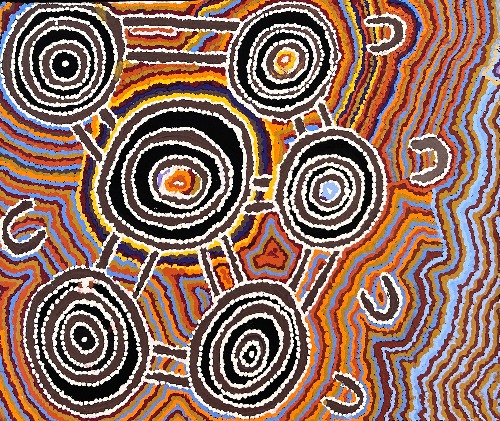 Mina Mina Jukurrpa (Mina Mina Dreaming) - JNLWU1734/22