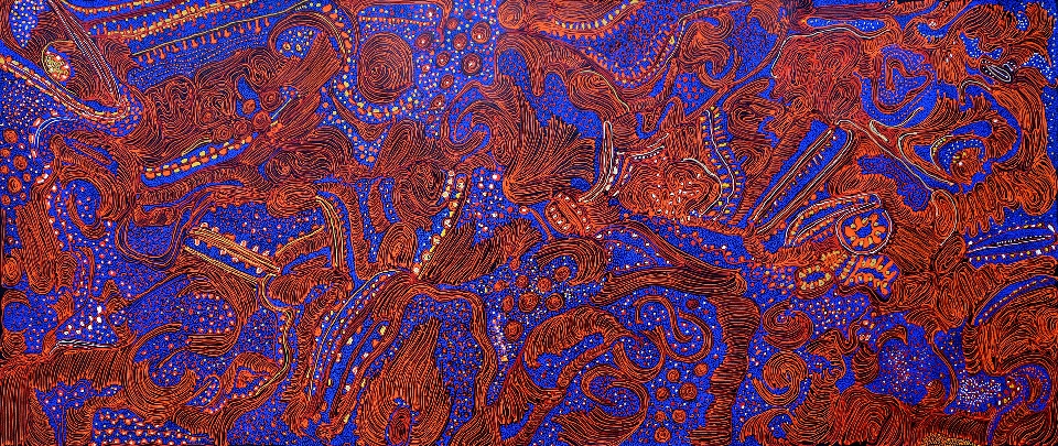 Walpa Tjukurrpa - JNEAR14115 by Jorna Newberry