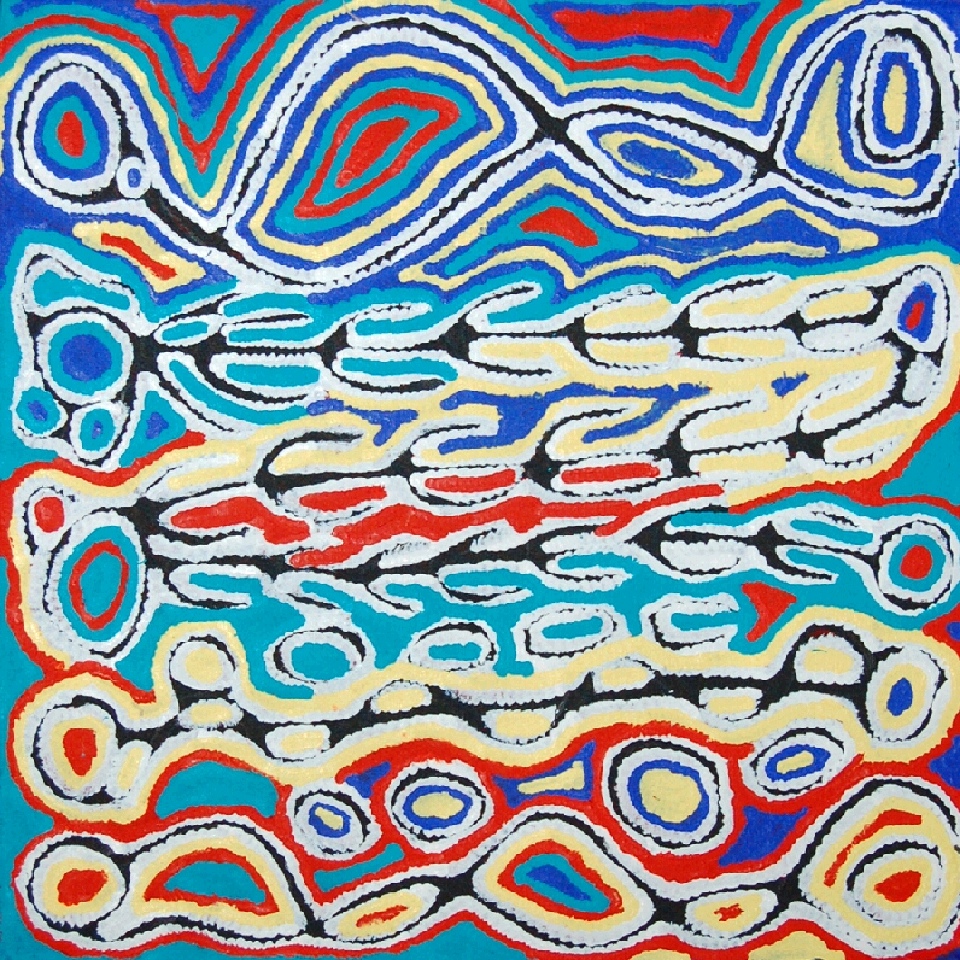 My Dreaming - JUDG0092 by Judy Napangardi Watson