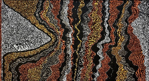 Ngapa Jukurrpa (Water Dreaming) - Pirlinyarnu - JNAWU152/15