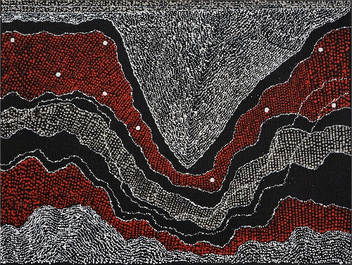 Ngapa Jukurrpa (Water Dreaming) - Pirlinyarnu - JNAWU1577/15