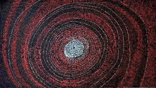 Ngapa Jukurrpa (Water Dreaming) - Pirlinyarnu - JNAWU3366/17