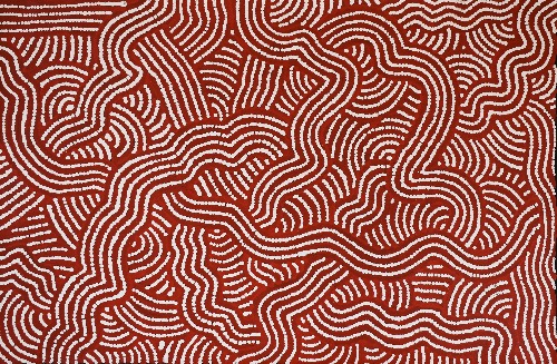 Ngapa Jukurrpa (Water Dreaming) - Mikanji - JNDWU3686/25