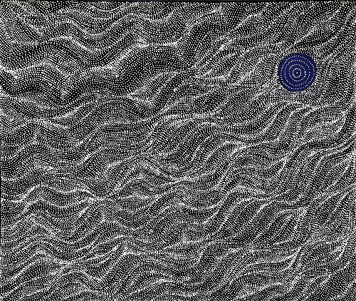 Yanjirlpirri or Napaljarri-warnu Jukurrpa (Star or Seven Sisters Dreaming) - JNSWU25/22