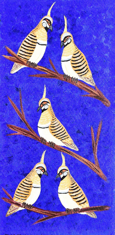 Spinifex Pigeons - KBZG0572 by Kathleen Buzzacott