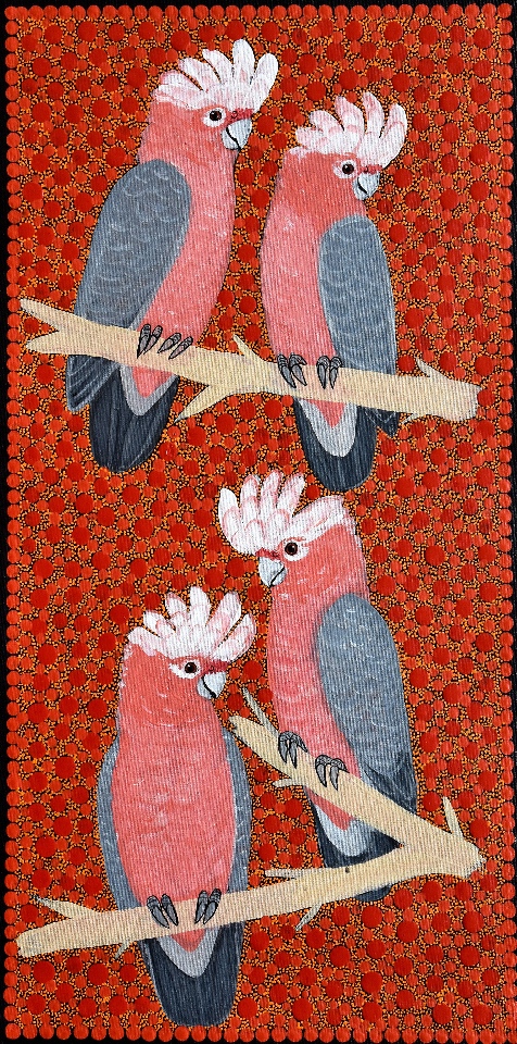 Galahs - KBZG0576 by Kathleen Buzzacott