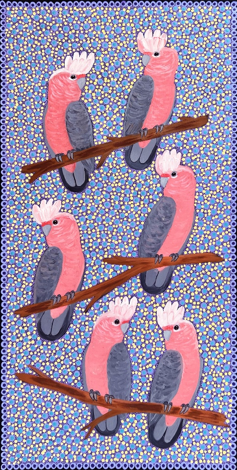 Galahs - KBZG0765 by Kathleen Buzzacott