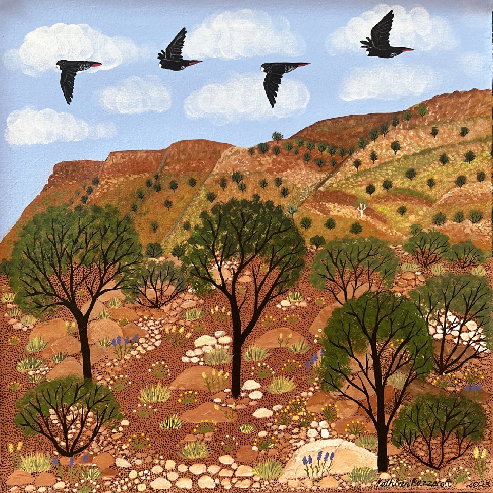 West MacDonnell Ranges - KBZG0852 by Kathleen Buzzacott