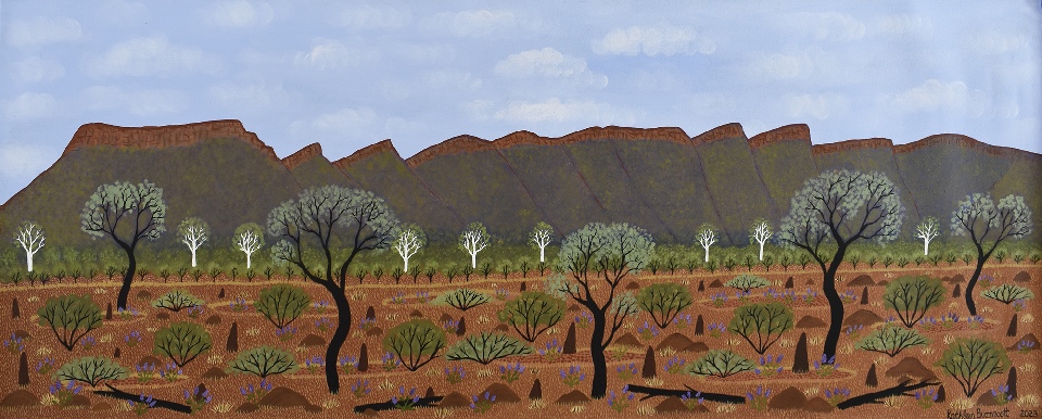 West MacDonnell Ranges - KBZG0864 by Kathleen Buzzacott