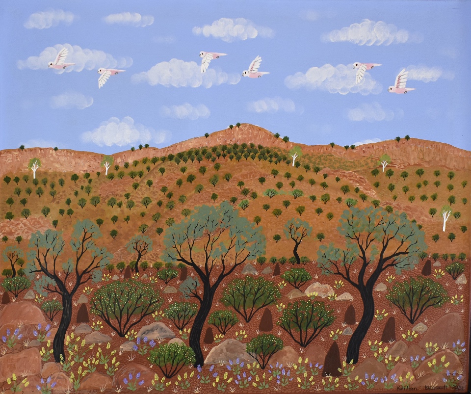 West MacDonnell Ranges - KBZG0858 by Kathleen Buzzacott