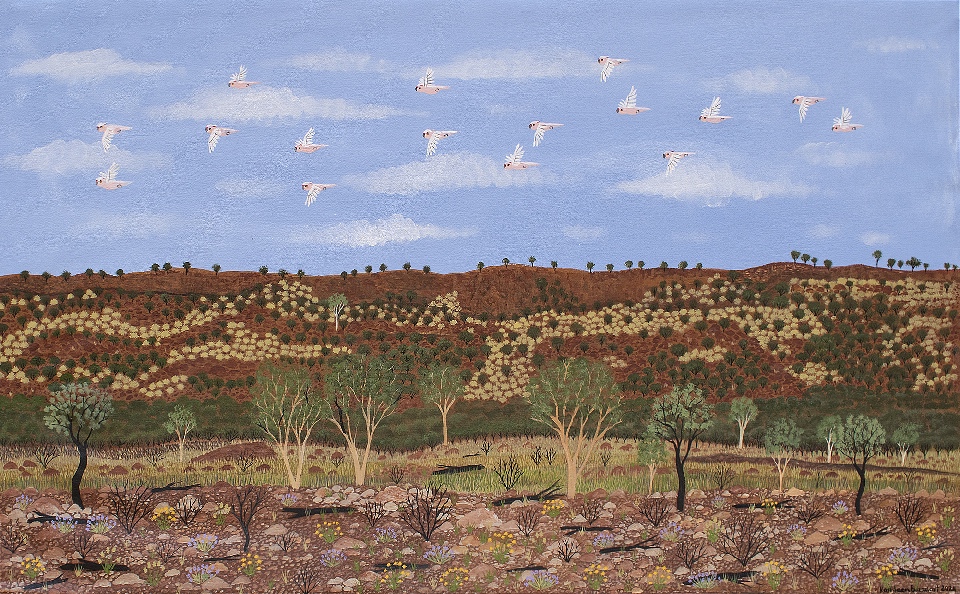 Namatjira Drive, West MacDonnell Ranges - KBZG1023 by Kathleen Buzzacott