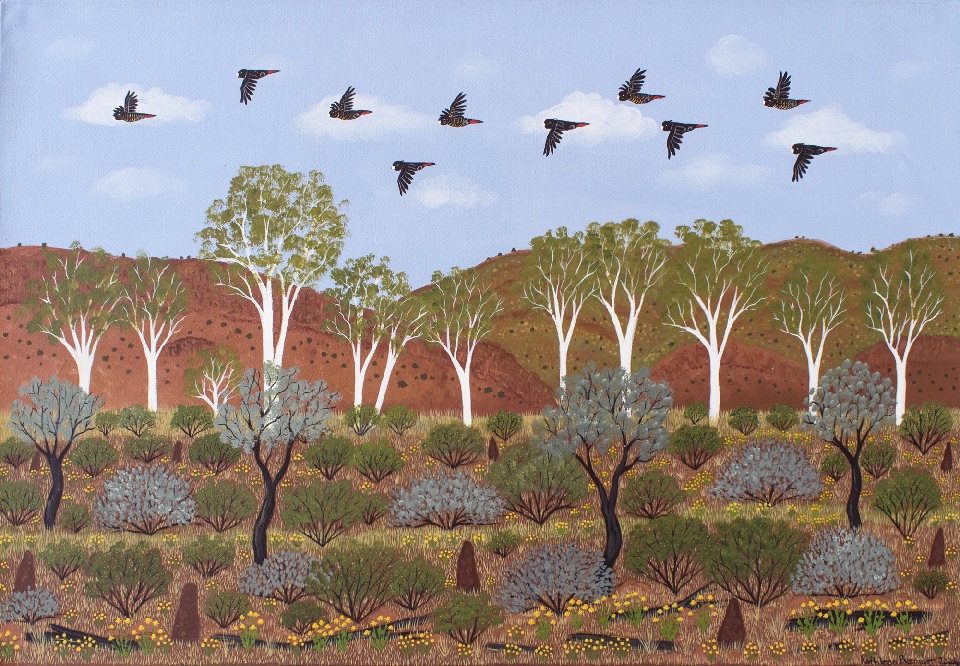 Tjoritja, West MacDonnell Ranges - KBZG1028 by Kathleen Buzzacott