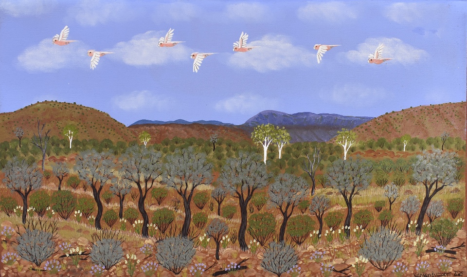 Tjoritja: West MacDonnell Ranges - KBZG1063 by Kathleen Buzzacott
