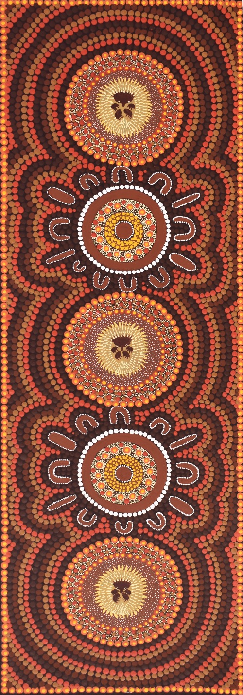 Families Hunting Echidna - KBZG1097