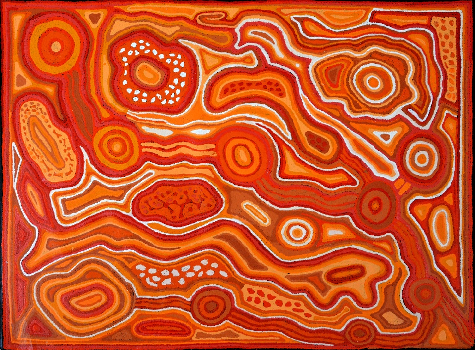 Minma Marlilu Tjukurrpa - KBAG0046 by Kay Baker