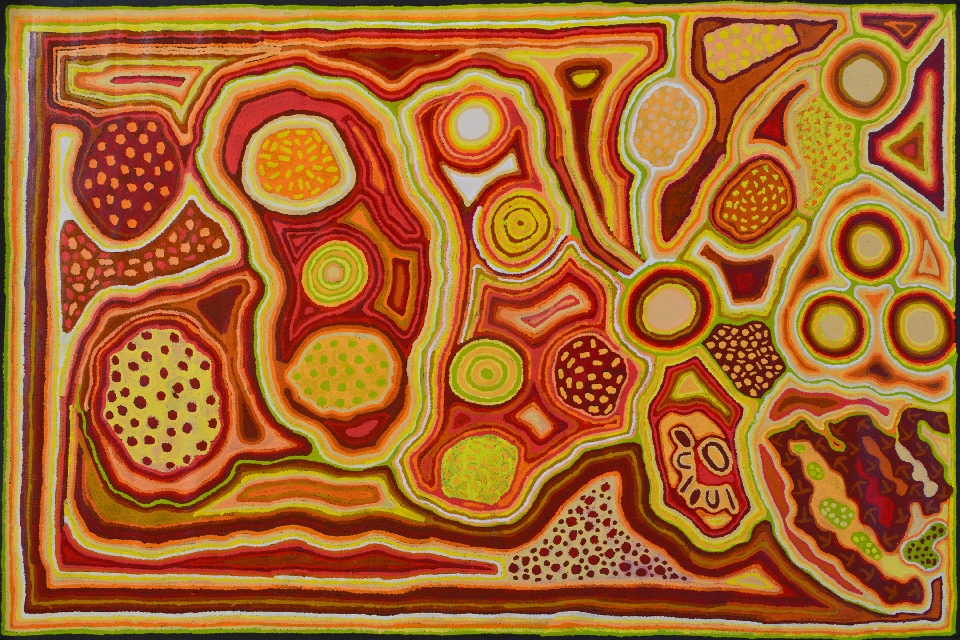 Minma Marlilu Tjukurrpa - KBAG0023 by Kay Baker