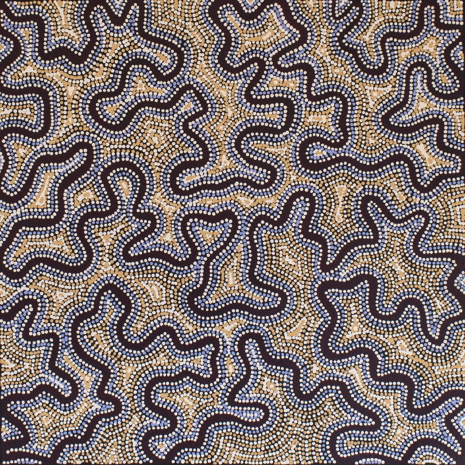 Ngapa Jukurrpa - KTNFD75/1124 by Kellyanne Tex Nungurrayi