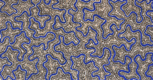 Gapa Jukurrpa (Water Dreaming) - KTNFD102/0126