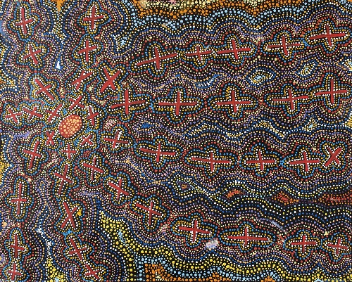 Ngatijirri Jukurrpa (Budgerigar Dreaming) - KNCWU840/24