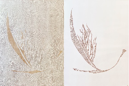 Negative Space: Djurali (diptych) - KONKK0094