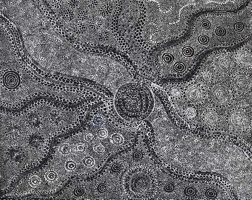 Ngapa Juurrpa (Water Dreaming) - Mikanji - LNBWU2632/26