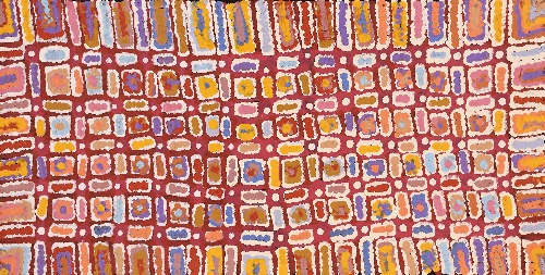Ngapa Jukurrpa (Water Dreaming) - Puyurru - LNSWU2316/21ny