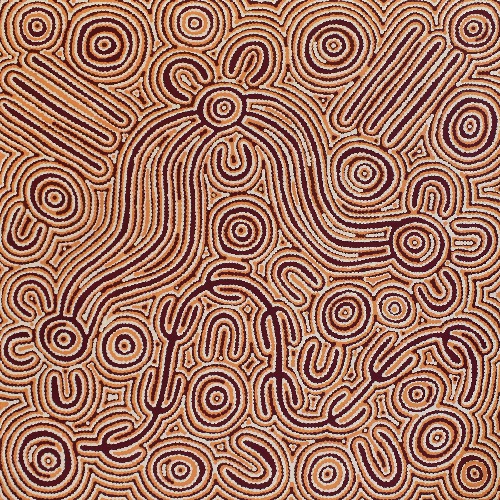 Majardi Jukurrpa (Hairstring Belt / Skirt or Tassel Dreaming) - MNXWU3169/26