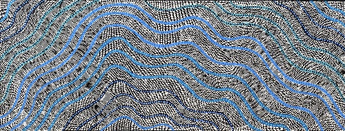 Ngapa Jukurrpa (Water Dreaming) - Puyurru - MADWU299/23